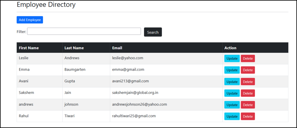 GitHub - Sakshem/employee-record-manager