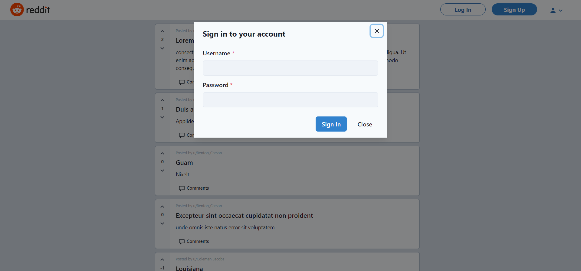 GitHub - TaufiqSyed/reddit-clone: A reddit clone full stack project