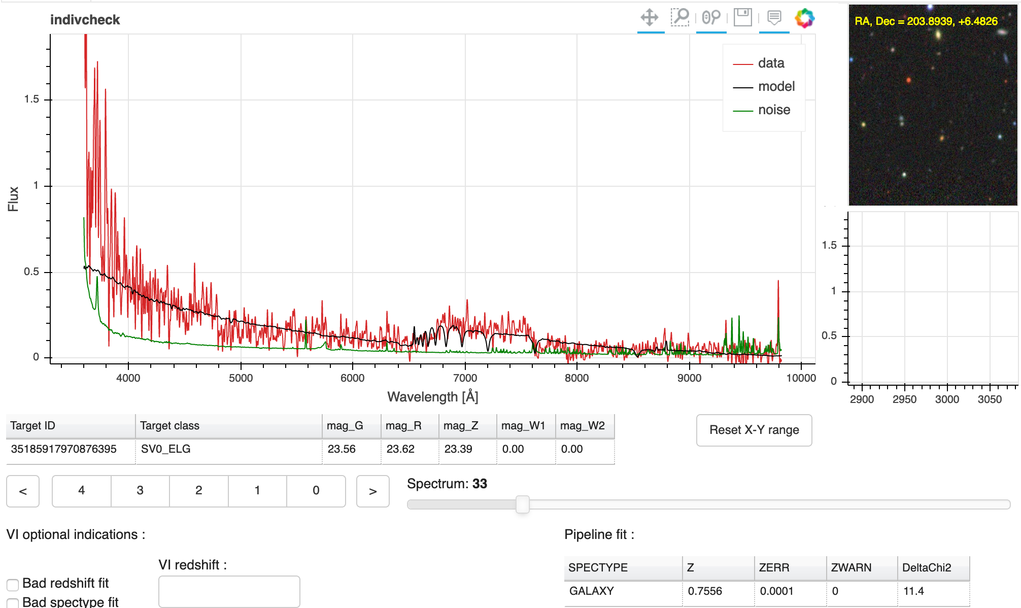 bad spectrum: step in calibrated spectrum · Issue #922 · desihub ...