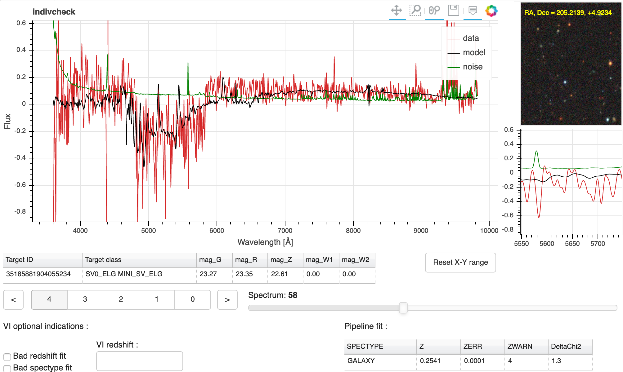 bad spectrum: step in calibrated spectrum · Issue #922 · desihub ...