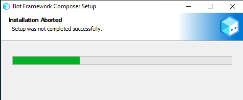 Windows Installer seems broken · Issue #5198 · microsoft/BotFramework ...