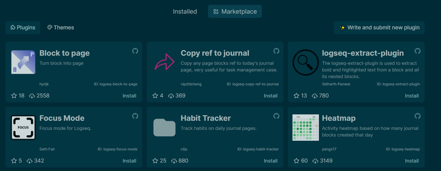 Misaligned text in Plugins and Themes page when width of logseq app is ...