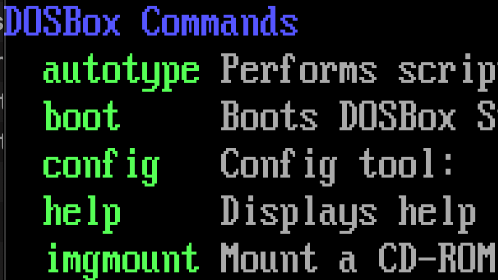Give 'config' a better program description. · Issue #1804 · dosbox ...