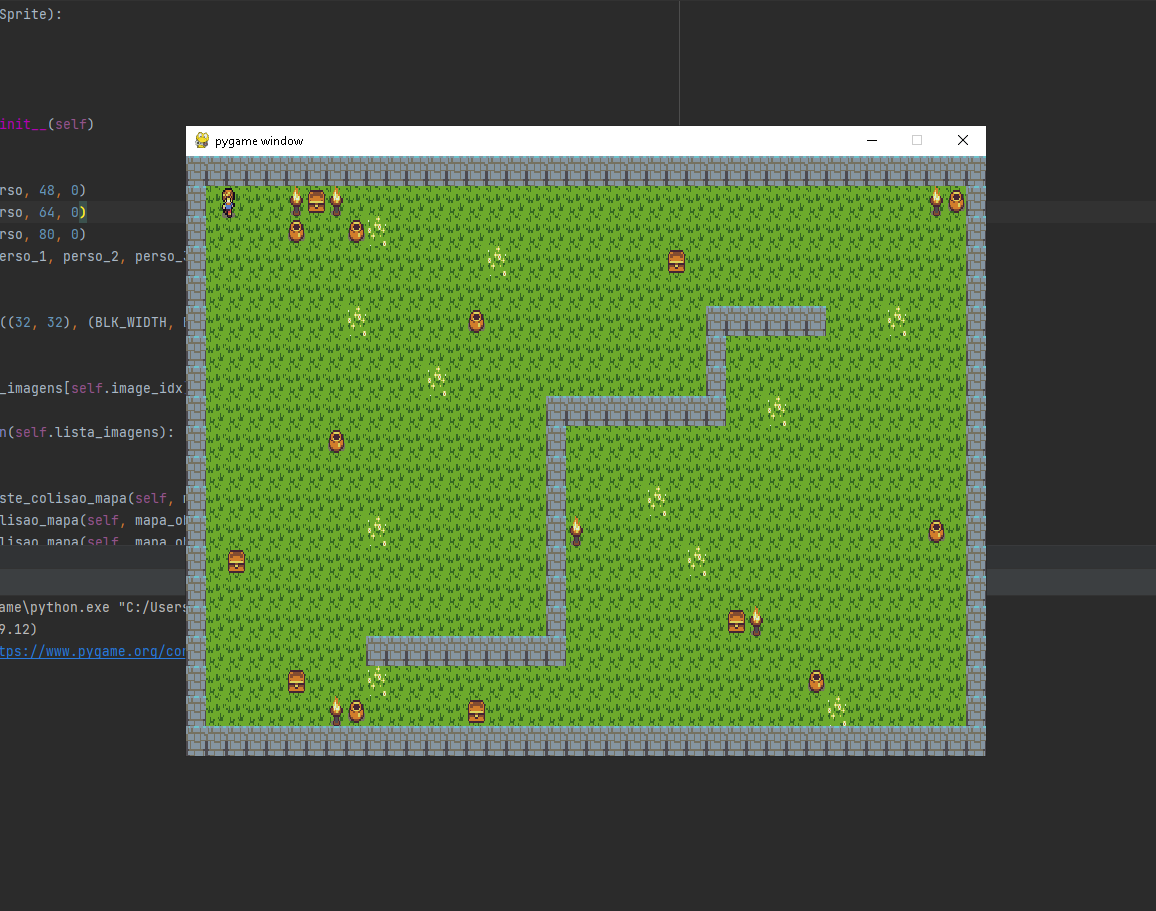 GitHub - FelpsFranco/Pixel_Game: Utilizando a Biblioteca PYGAME, para ...