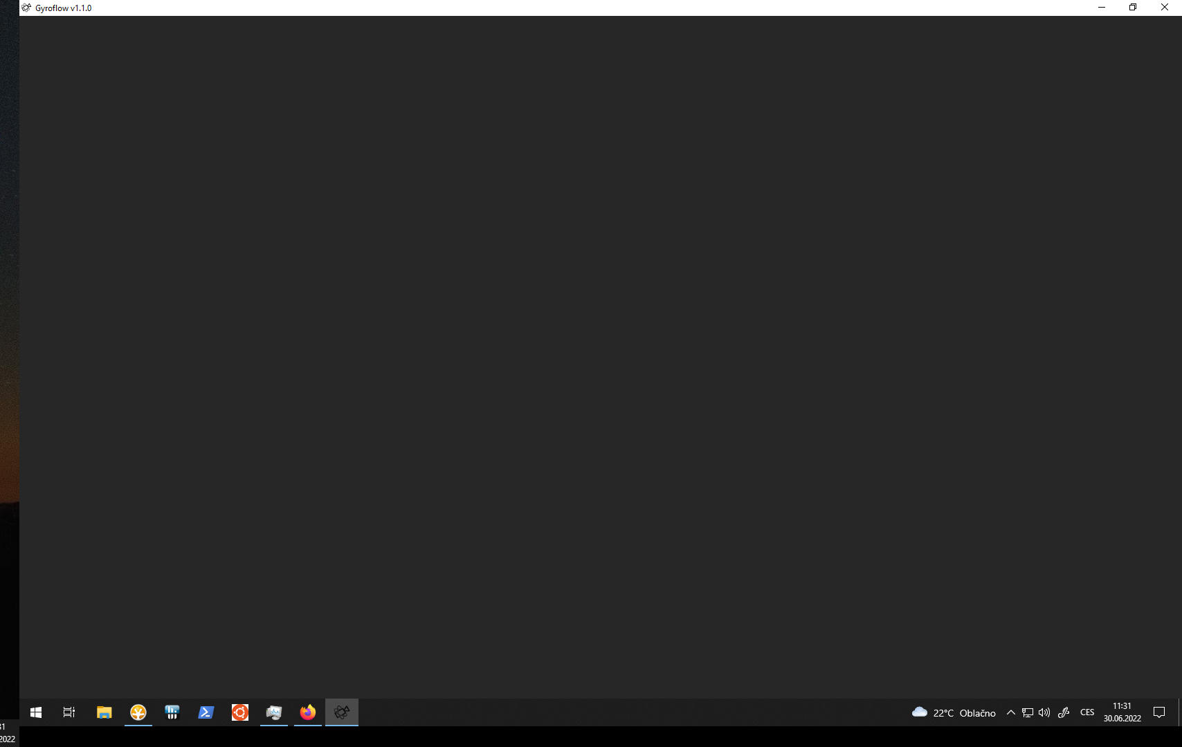 Gyroflow blank window after start · Issue #388 · gyroflow/gyroflow · GitHub