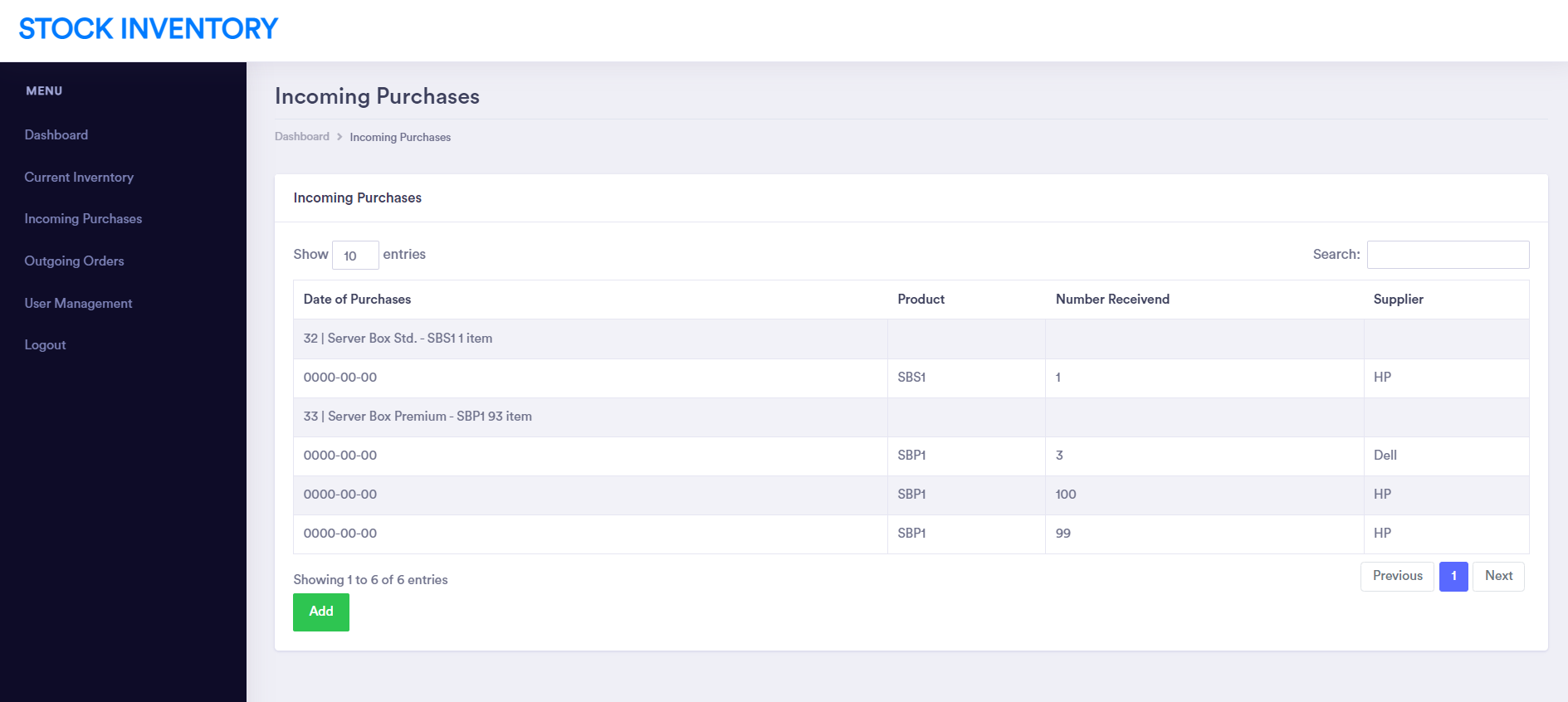GitHub - adisorncjame/Stock-Inventory: Mini Project Stock Inventory Ref ...