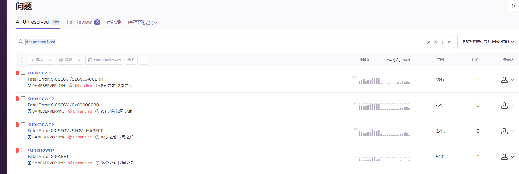 Why does sentry keep prompting unknown in native mode · Issue #1504 ...