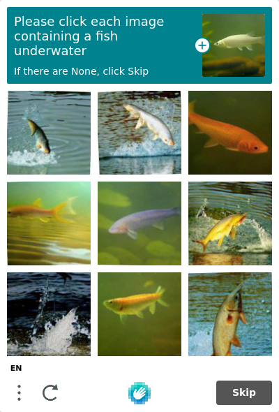 [Challenge] fish underwater · Issue #190 · QIN2DIM/hcaptcha-challenger ...