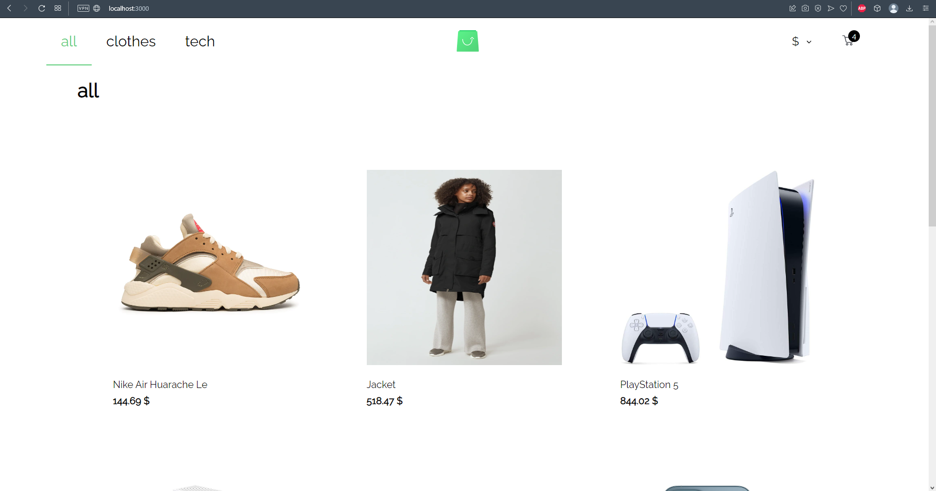 GitHub - NikitaPanasevych/React-16--Online-Store: The project covered ...