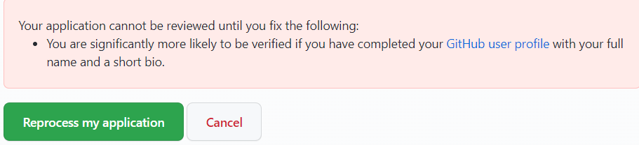 GitHub Student Developer Error · community · Discussion #45632 · GitHub