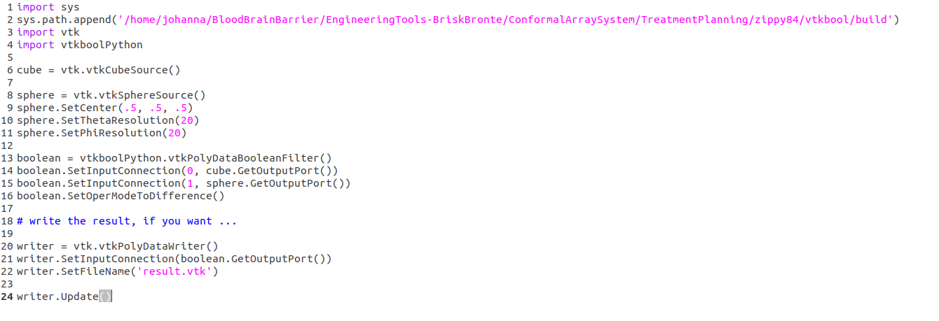 Cannot run python example code · Issue #33 · zippy84/vtkbool · GitHub