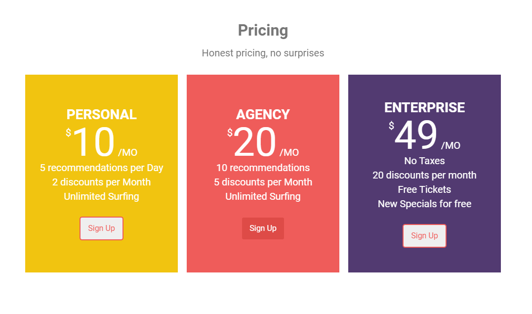 [Fix] Pricing section button · Issue 670 · zerotomastery/KeikoCorp