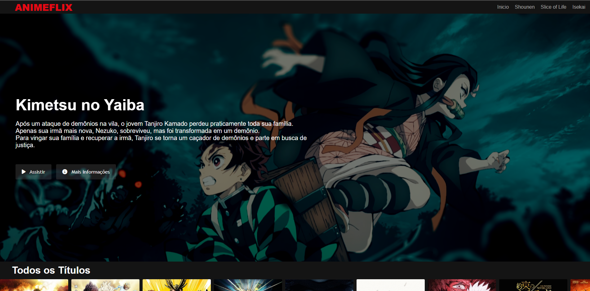 GitHub - ArthurFariaPeixoto/AnimeFlix_Netflix_Clone