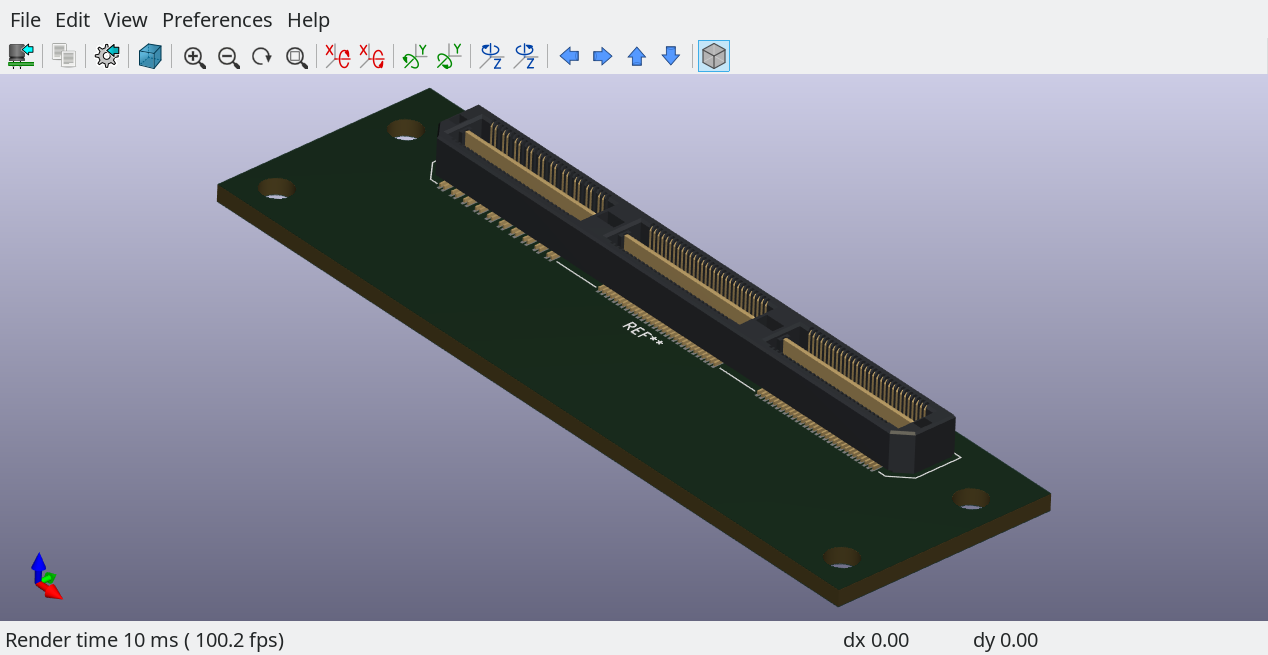 HSMC Card Connector Models (!512) · Merge requests · KiCad / KiCad ...