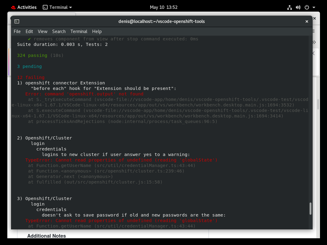 Fix unit test errors for rhel8 slaves on Jenkins · Issue 2410 · redhat