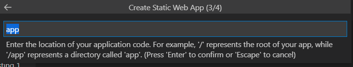 Do not update the local location configurations after creating a Static ...