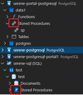 [Suggestion] The "Stored Procedures" icon is consistent between the ...