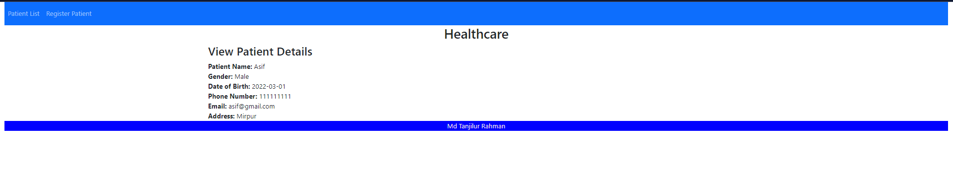 GitHub - tanjil2040/health-care: Simple basic crud app using Angular ...