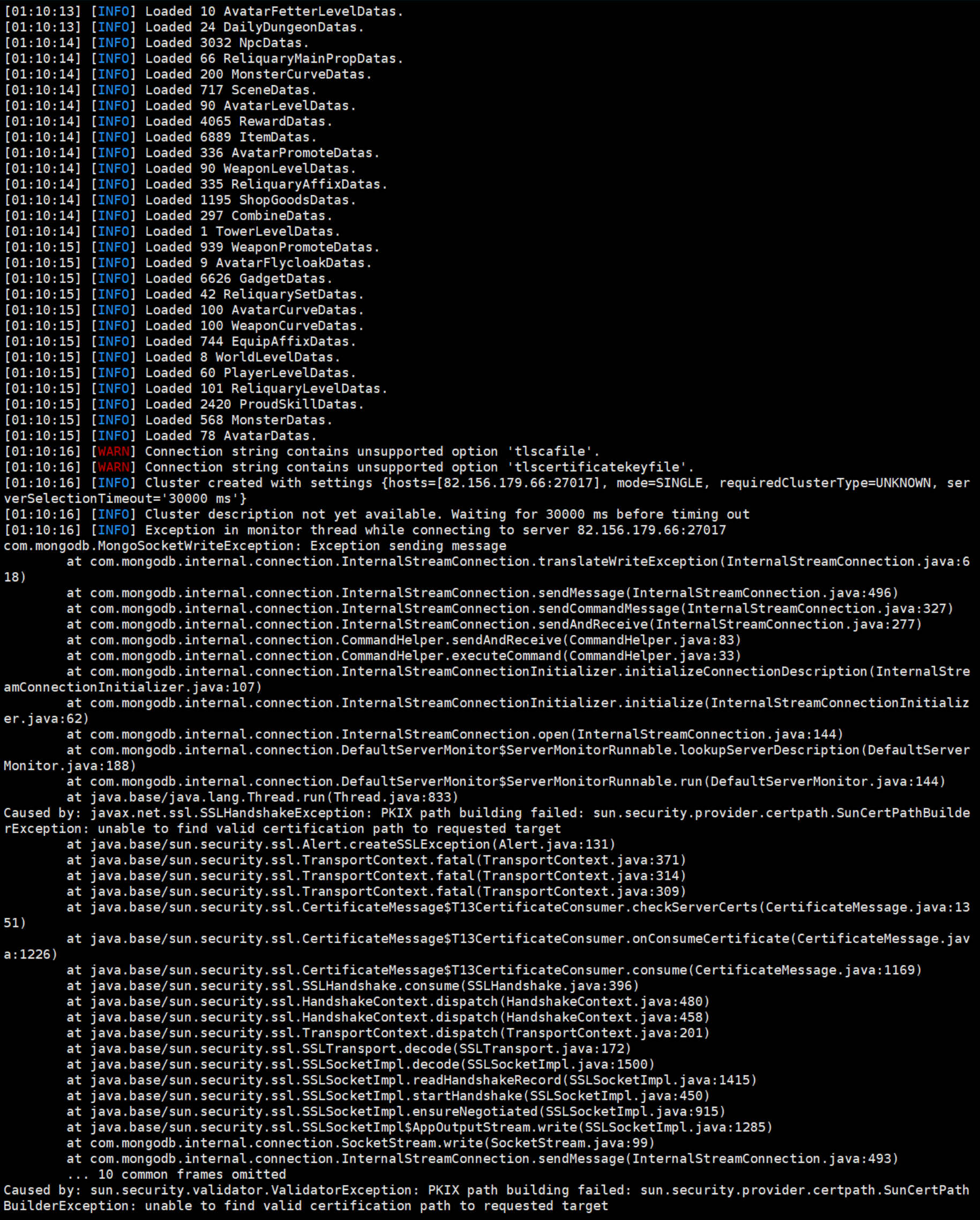 Could Not Connect MongoDB With TLS · Issue #644 · Grasscutters ...