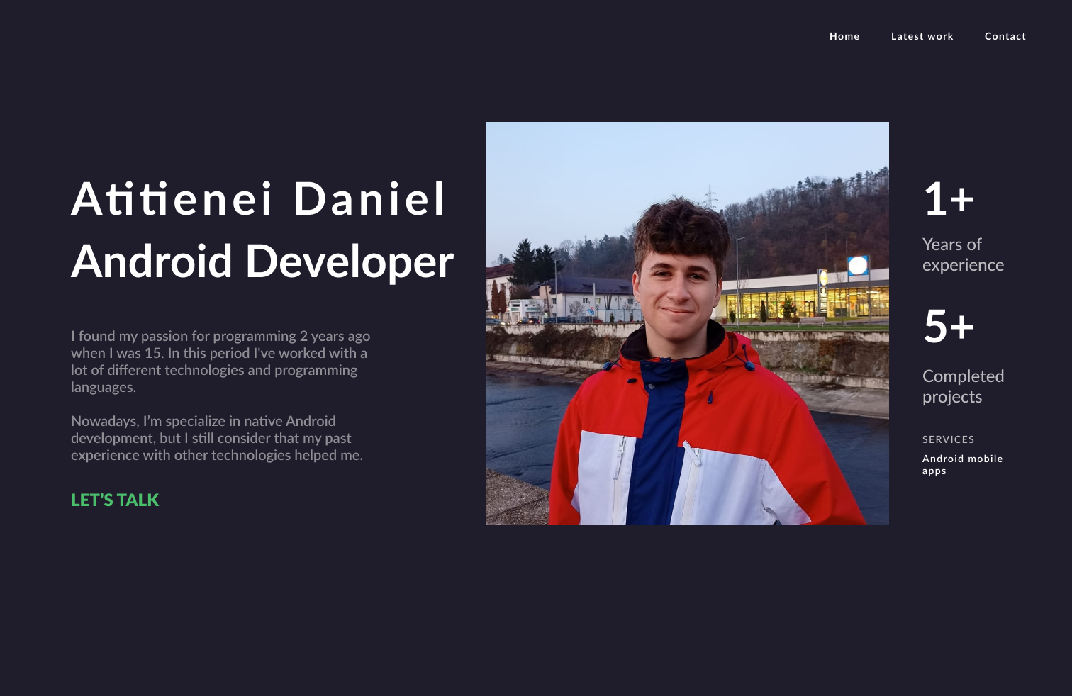 GitHub - daniatitienei/personal-website: This is my personal website ...