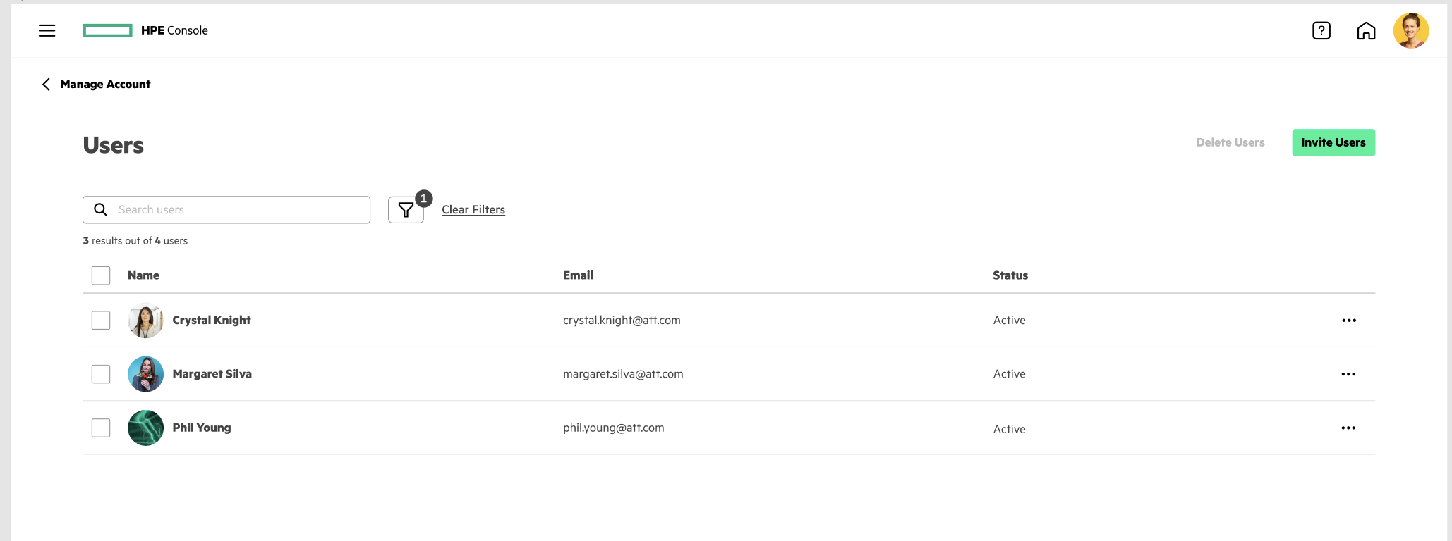 Include an example in Filter on how to label results after a selection