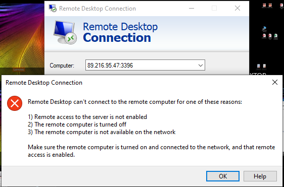 RDP not connect_1