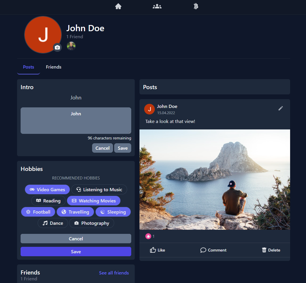 GitHub - AdrianTworek/adi-socials: Social Media App created with Next ...