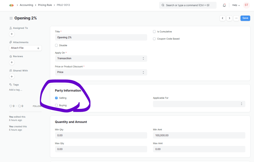 Pricing Rule wrongly applied at Purchase · Issue #33520 · frappe ...