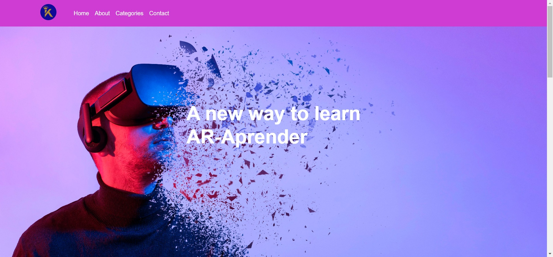 GitHub - karanjays/AR-Aprender: An interactive design that prompts the ...