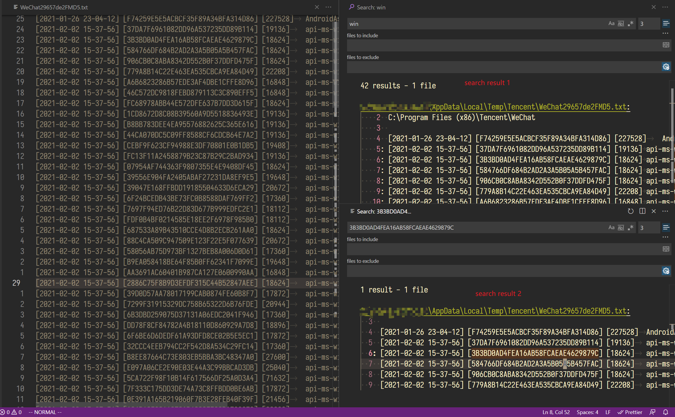 Support persistent and editable grep results · Issue 1388 · nvim