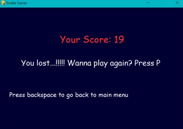 GitHub - northern-lyt/Snake-Game: Game developed in python