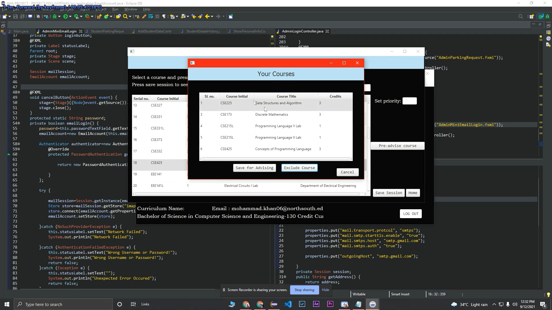 GitHub - FarhanTahmid/PROJECT-NSU-GATEWAY: 1st year 3rd semester CSE ...