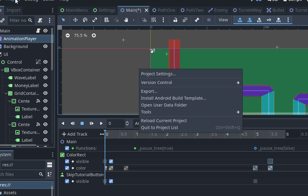 (4.0) Menu dropdown show in wrong position · Issue #57397 · godotengine ...