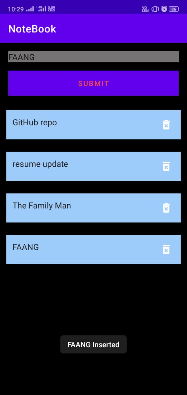 GitHub - Adityamad/NoteBook: Notes Taking App