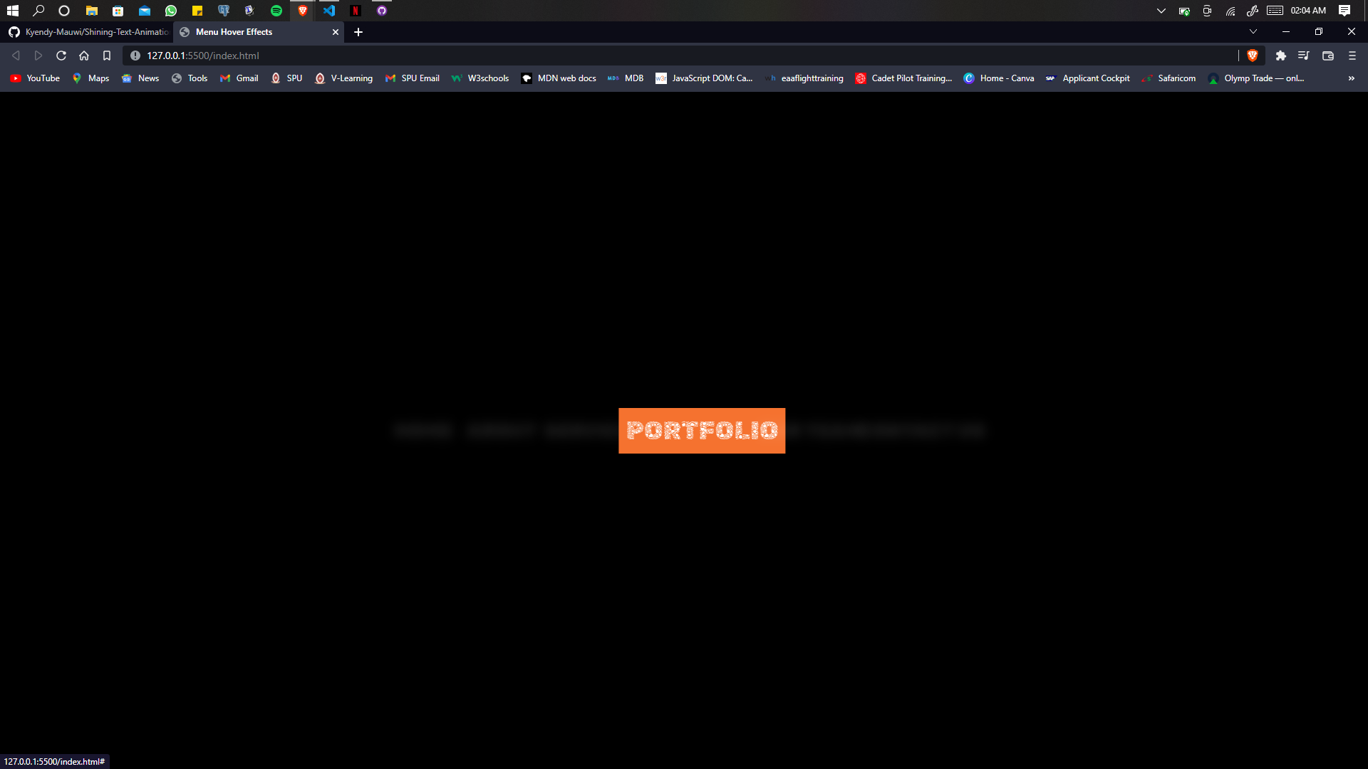 GitHub - Kyendy-Mauwi/Menu-Hover-Effects