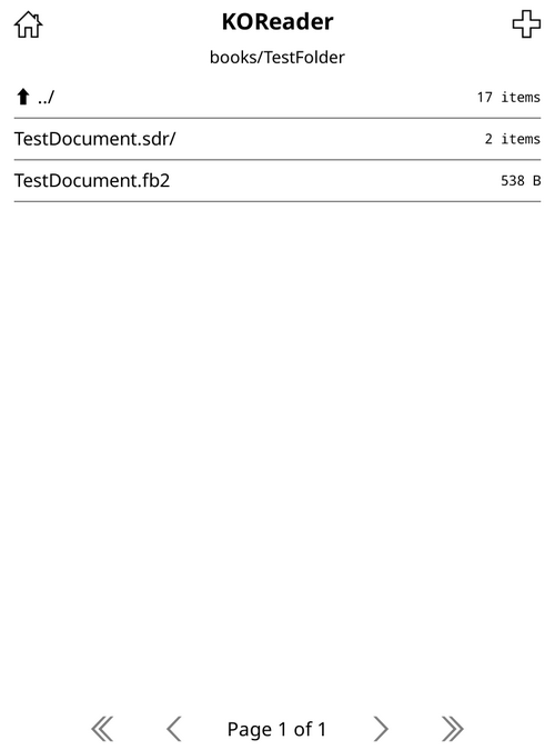 Distinguish files and folders · Issue #7554 · koreader/koreader · GitHub