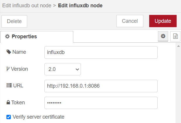 influxdbserver