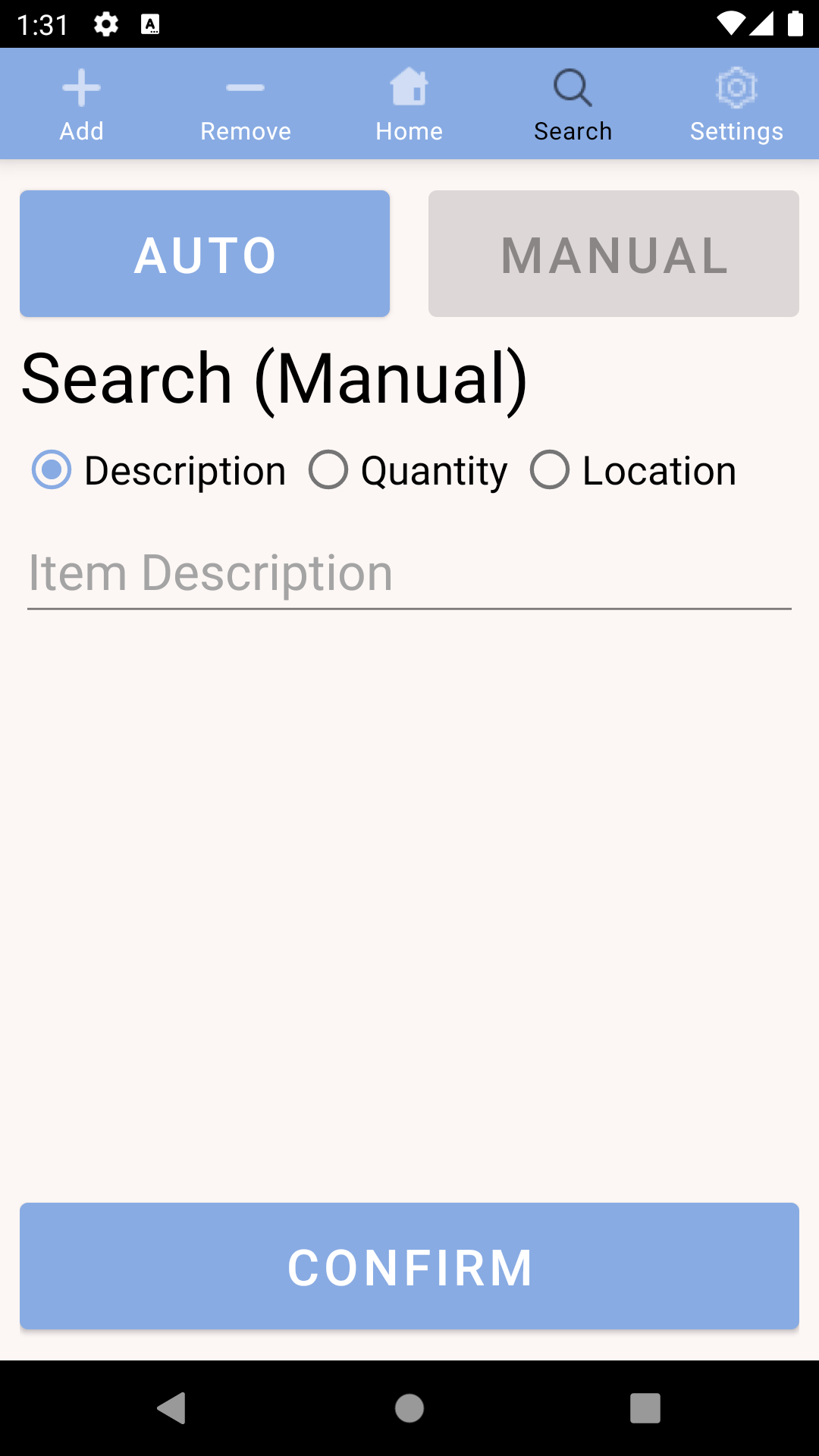 GitHub - GarMoore18/HomeInventoryApp: Android application for project 2 ...