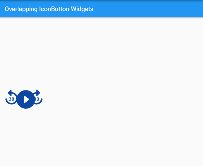 IconButton widgets overlap when icons are of different sizes · Issue ...