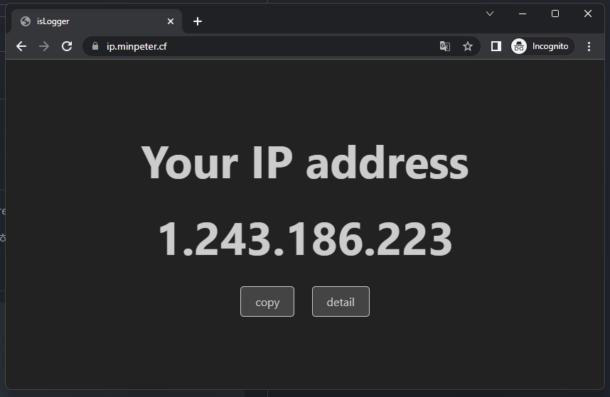 GitHub Minpeter iplogger Project What Is My IP 