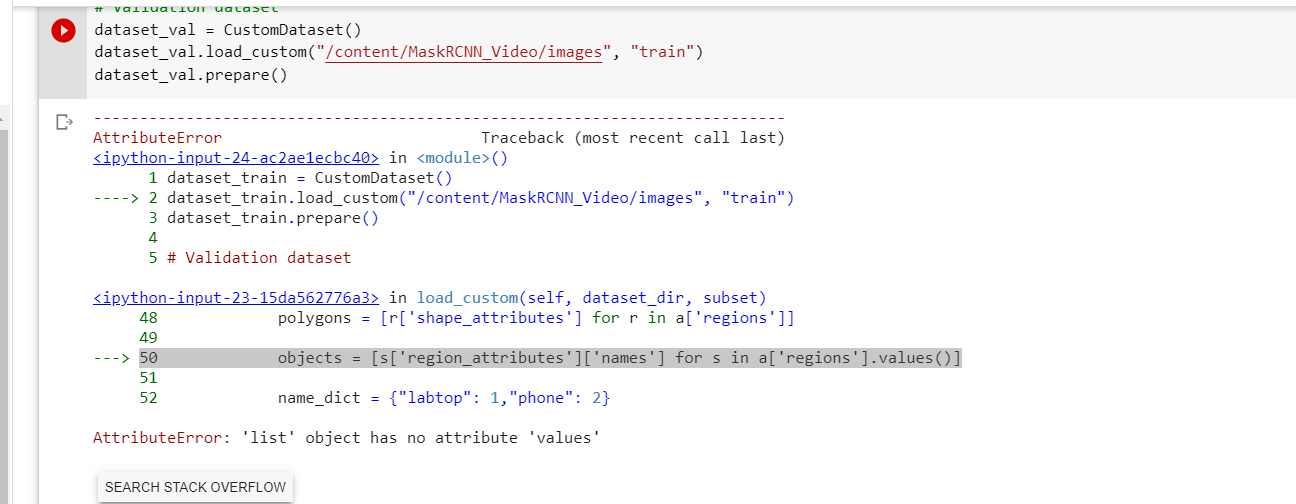 Mask-Rcnn please i have this error any one can contribute me? · Issue ...