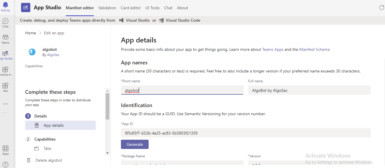 App Studio import failing · Issue #5783 · MicrosoftDocs/msteams-docs ...