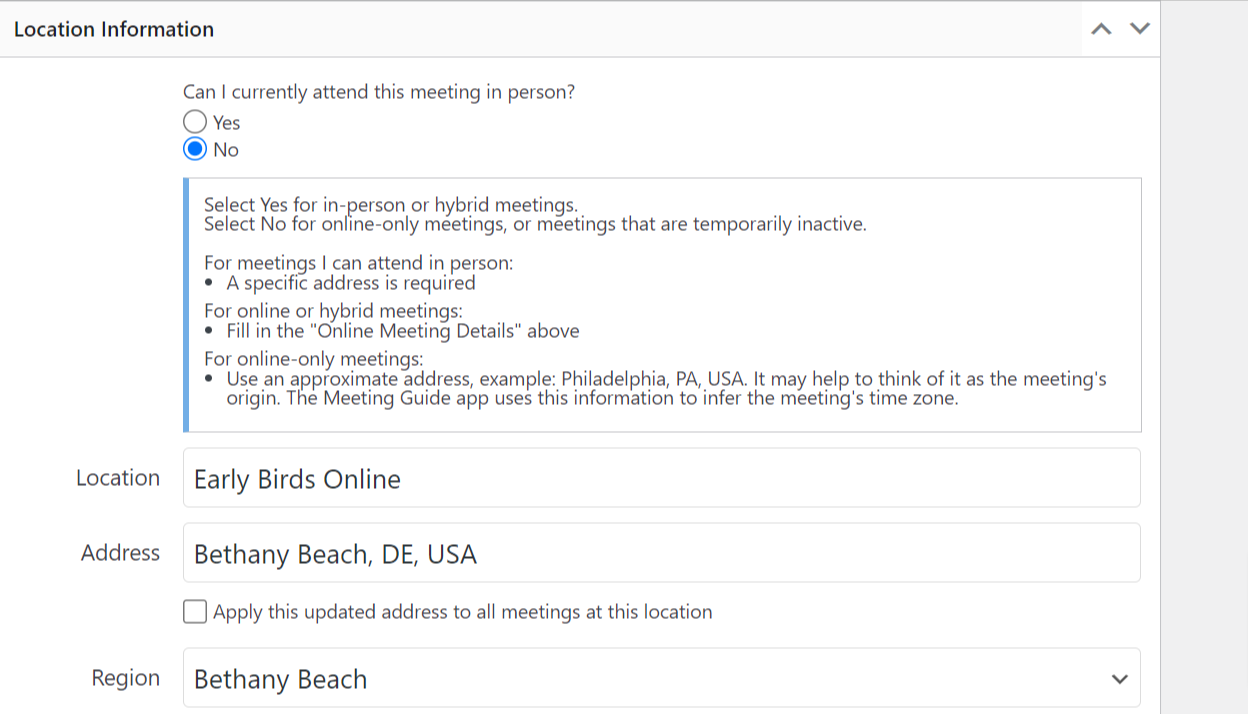 Edit-Meeting-“Early-Birds-Grapevine”-‹-Southern-Delaware-Intergroup-Staging-Site-—-WordPress