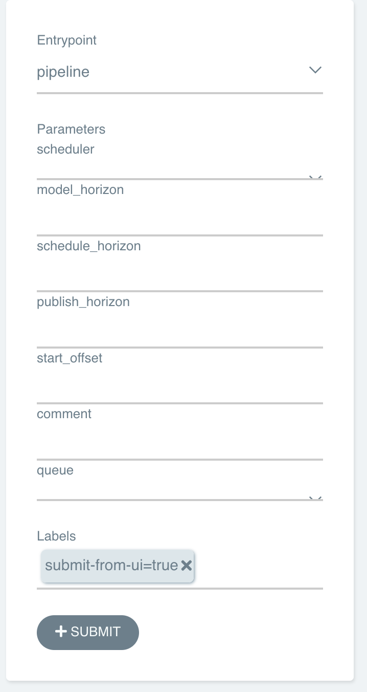 WorkflowTemplate Submission Widget does not respect Argument Parameter ...