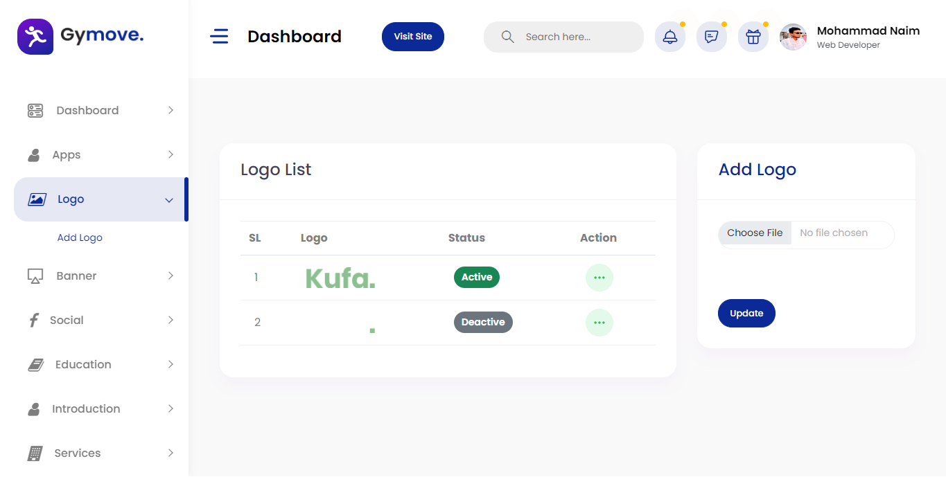 GitHub - mnaimdev/stunning-portfolio: Dynamic Portfolio Website - RAW PHP