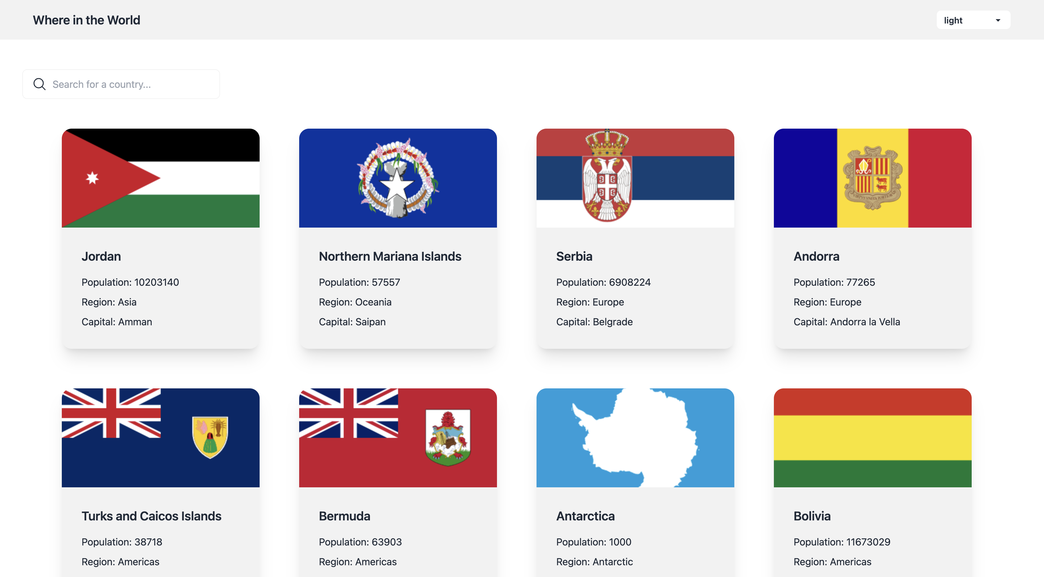 GitHub nelsongutidev/countries