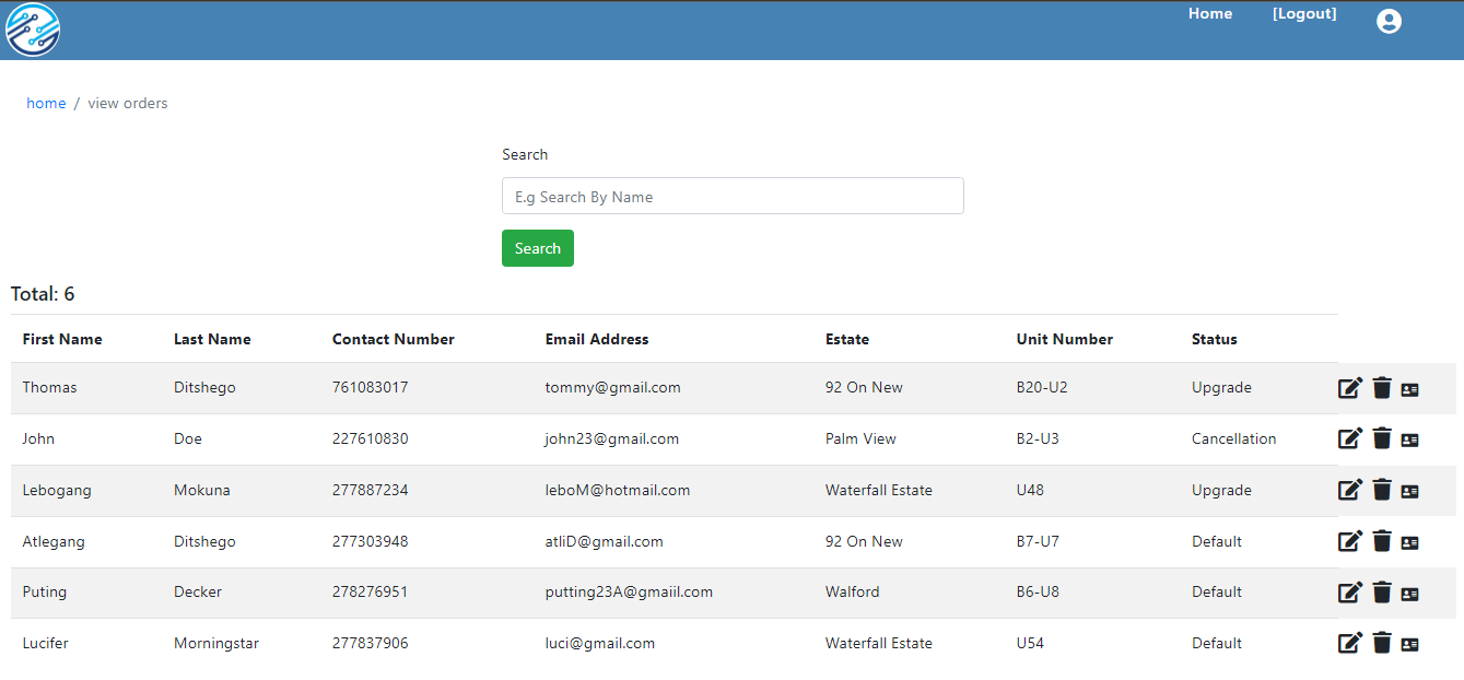 GitHub - KamoTD/order_handling_web_app: It is a web application that ...