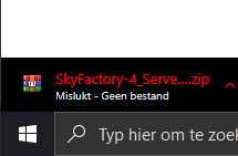 when i try downloading ther server pack it says missing file · Issue ...