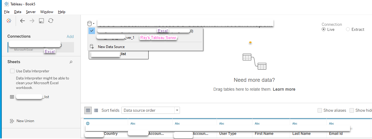 tableau_cloudera_connection image