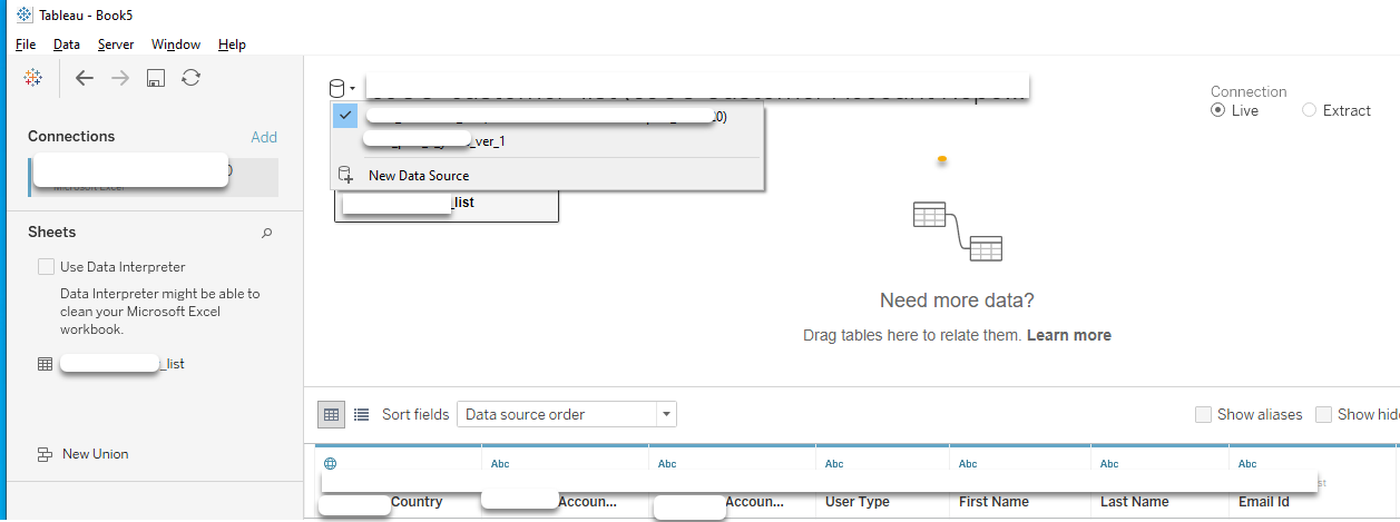 tableau_cloudera_connection image